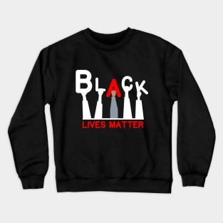 I Can't Breathe Black Lives Matter Crewneck Sweatshirt